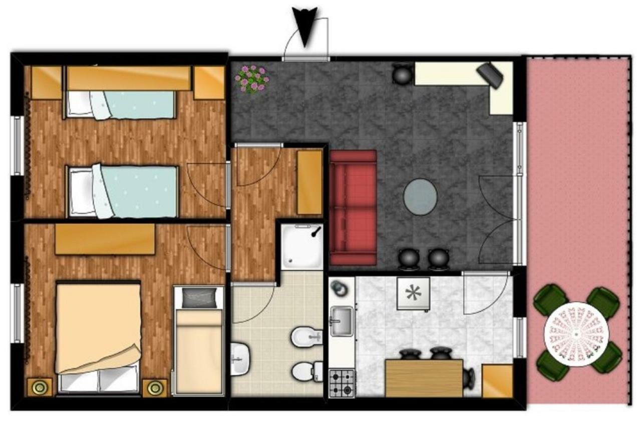 Apartamento Casa Manu Brenzone sul Garda Exterior foto